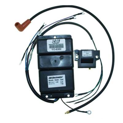 RAREELECTRICAL - Power Pack Compatible With Johnson Evinrude 115Hp 125Hp 100Hp Starflite V4 4-Cyl Cd Sensor 2-Stroke