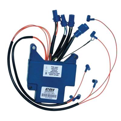 Rareelectrical - Cdi Power Pack Ignition Module Compatible With 1989-1992 Johnson Evinrude 175Hp Big Bore 150Hp 155Hp