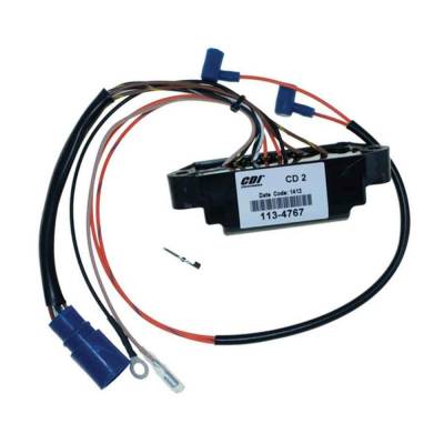 Rareelectrical - Power Pack Compatible With Johnson Evinrude 30 25 20Hp Cross Flow 40 50 35Hp Looper 2-Cyl 2-Stroke