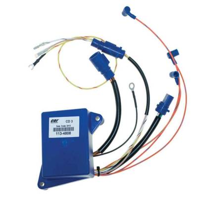Rareelectrical - Cdi Power Pack Ignition Module Compatible With 1993-1996 Johnson Evinrude 60 70Hp 50 65Hp 3-Cylinder