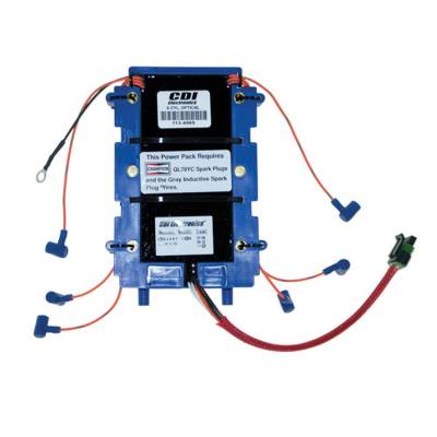 Rareelectrical - Cdi Power Pack Ignition Module Compatible With 1993-2006 Johnson Evinrude 175 150Hp 6-Cylinder