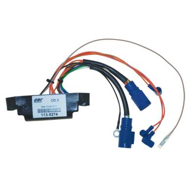 Rareelectrical - Power Pack Compatible With Johnson Evinrude 65Hp 3-Cylinder 3.187" Bore Loop-Charged 2-Stroke