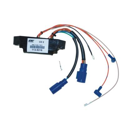 Rareelectrical - Power Pack Compatible With Johnson Evinrude 40Hp 50Hp 2-Cylinder 3.187" Bore Loop-Charged 2-Stroke