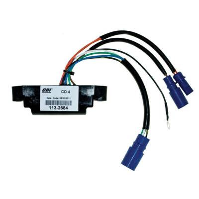 Rareelectrical - Power Pack Module Compatible With Johnson Evinrude 140Hp 115Hp 4-Cyl Cross Flow 85 90 100Hp 3.500