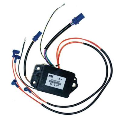 Rareelectrical - Power Pack Module Compatible With 1986-1988 Johnson Evinrude 120 140Hp 4-Cyl Looper 88 90 100 110Hp