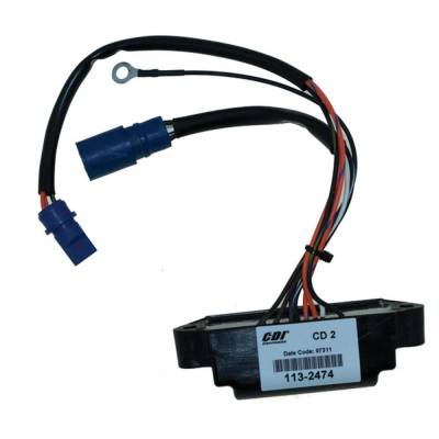 Rareelectrical - Cd2 Ignition Power Pack Compatible With 1978-1984 Johnson Evinrude 25 35 40 50 55 Hp 2-Cylinder