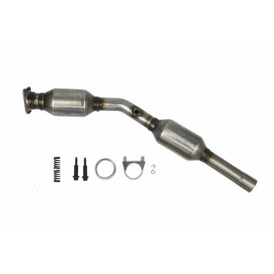 Rareelectrical - Rear Direct-Fit Cat Converter Compatible With 2003-2006 Toyota Pontiac Vibe Corolla 1.8L 4-Cyl Dohc