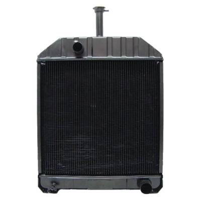 Rareelectrical - Radiator Compatible With 1988-1998 Ford New Holland 445D 455C 555C 555D 575D 655C 655D 675D Backhoe