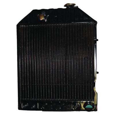 Rareelectrical - Radiator With Oil Cooler Compatible With 1981-1996 Ford New Holland 5110 5610 6610 6710 6810 7610
