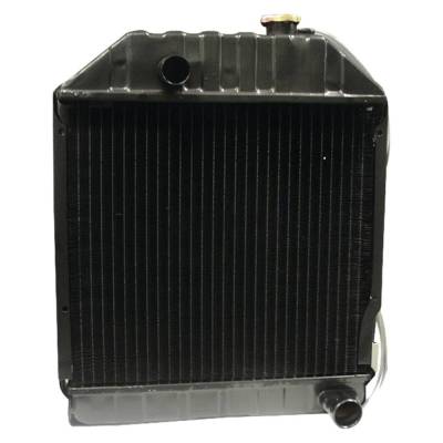 Rareelectrical - 3-Row Radiator With Pressure Cap Compatible With 1990-1999 Ford 4630 3930 3430 4130 3230 New Holland