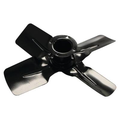 Rareelectrical - 4 Blade Steel Radiator Fan Compatible With 1942-1954 Ford 9N 2N 8N Naa Golden Jubilee 4-Cyl Flathead