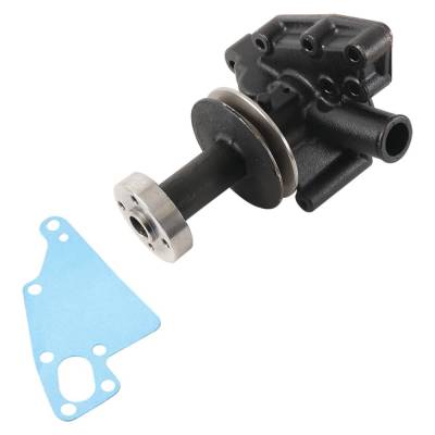 Rareelectrical - Water Pump With Single Groove Pulley Compatible With 1979-1983 Ford 1500 1700 1900 Compact Shibaura