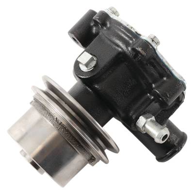 Rareelectrical - Water Pump With Single Groove Pulley Compatible With 1983-1986 Ford 1510 1710 Compact Tractor