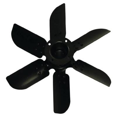 Rareelectrical - 6 Blade Steel Radiator Fan Compatible With 1942-1954 Ford 9N 2N 8N Naa Jubilee 4-Cyl L-Head Ohv Gas