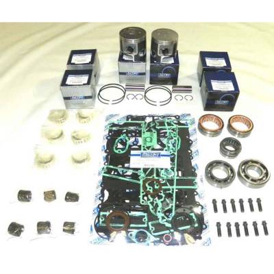 Rareelectrical - Powerhead Rebuild Kit Compatible With Yamaha 225-300Hp 6-Cyl 3.3L 2-Stroke Outboard 3.661" Pistons
