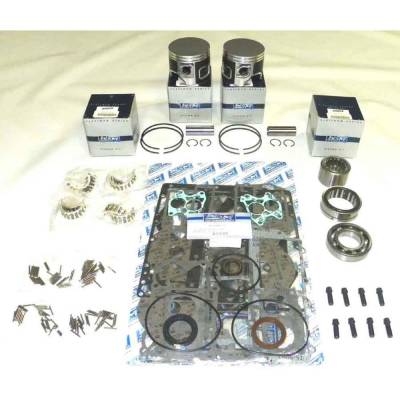 Rareelectrical - Powerhead Rebuild Kit Compatible With Yamaha 115-130Hp 4-Cyl 2-Stroke Outboard 21.5" Pistons Rings