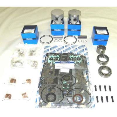 Rareelectrical - Powerhead Rebuild Kit Compatible With Yamaha 115-130Hp 4-Cyl 2-Stroke Outboard Pistons Rings Gasket