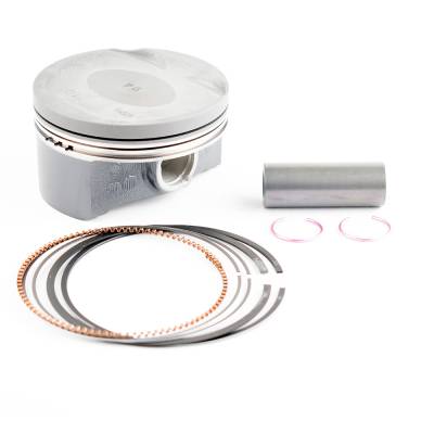Rareelectrical - .015 Over Piston Kit With Rings Compatible With 2004-Present Yamaha F150 150Hp 4-Stroke Dohc