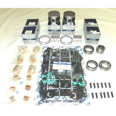 Rareelectrical - Powerhead Rebuild Kit Compatible With Yamaha 150-200Hp 6-Cyl 2.6L 2-Stroke Outboard 2.6" Pistons