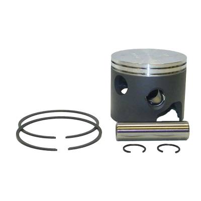 Rareelectrical - .040 Over Piston Kit With Rings Compatible With 1986-2006 Mercury Mariner 9.9Hp 15Hp Inline