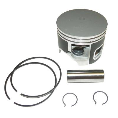 Rareelectrical - Port Primary Side Piston Kit .020 Over With Rings Compatible With 1984-2006 Yamaha 150Hp-200Hp V6