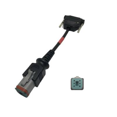 Rareelectrical - Diagnostic Cable Compatible With Steyr Marine Diesel Inboard Engines Se126 Se156 Se196 Se236 Se256