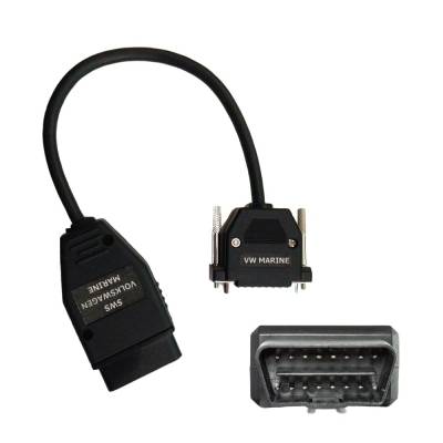 Rareelectrical - Marine Engine Diagnostic Scan Tool Cable Compatible With Volkswagen Vw Marine Tdi Sdi Diesel Inboard
