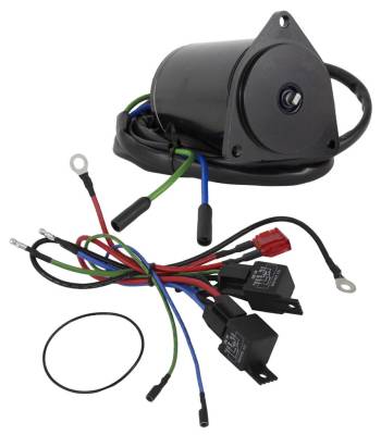 Rareelectrical - Yamaha Outboard Tilt Trim Motor Compatible With 50-200Hp 2-Stroke 1985-1991 Early Model 12V 3-Wire