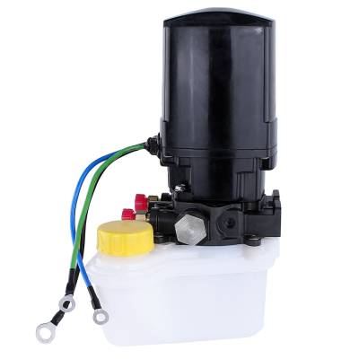 Rareelectrical - 12V Tilt Trim Motor With Pump And Reservoir Compatible With Mercury Marine Mercruiser Outboard