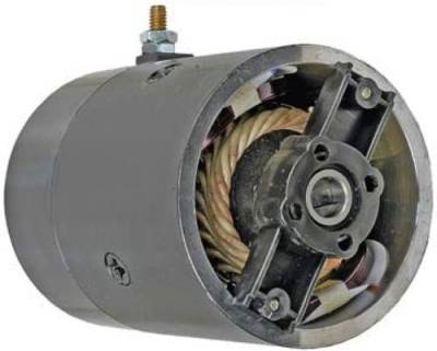Rareelectrical - 4-Coil Liftgate Motor 12V Cw Compatible With Snow Plow Hiniker Liftgate Replaces 46-3621 Mue7005