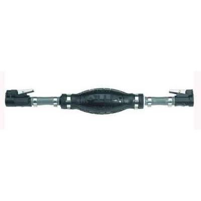 Rareelectrical - Fuel Line Assembly Compatible With Marine Boat Outboard Engine Universal Fuel System New 3/8 Inch