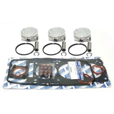 Rareelectrical - Top End Rebuild Kit Compatible With 2002-2020 Sea-Doo 1503Cc Ptfe 420890245 420890244 Gti Gtx Pwc