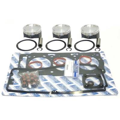 Rareelectrical - Top End Rebuild Kit Compatible With 2003-2006 Sea-Doo 1503Cc S/C Ptfe Gtx Ltd S/C Challenger 180 Pwc