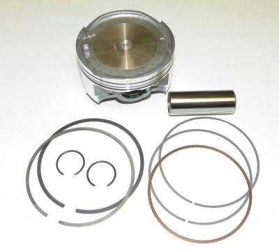 Rareelectrical - Piston Kit 0.50Mm Over 83.50Mm Compatible With 2004-2015 Kawasaki Stx-15F 1500 2007-2015 Ultra Lx
