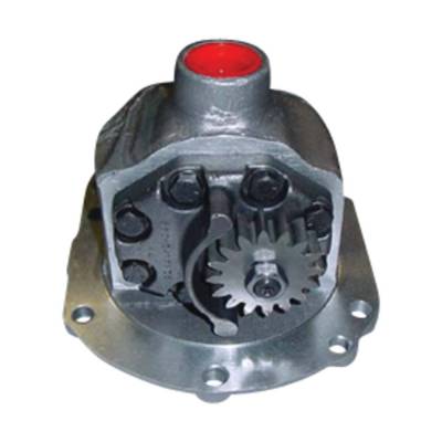 Rareelectrical - Hydraulic Pump Double Gear Center Mount Compatible With 1975-2000 Ford 5700 6700 7600 7700 4600Su