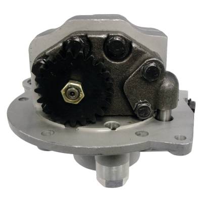 Rareelectrical - Double Gear Hydraulic Pump Compatible With Ford 5610 6610 7610 7710 7810 7910 8210 Tractor