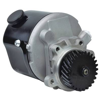 Rareelectrical - 12V Power Steering Pump With Built-In Reservoir Compatible With Ford Nh 2600 3600 4600 5600 6600