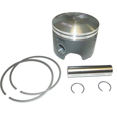 Rareelectrical - Starboard Side .040 Over Piston Kit With Rings Compatible With 1993-1998 Johnson Evinrude V8