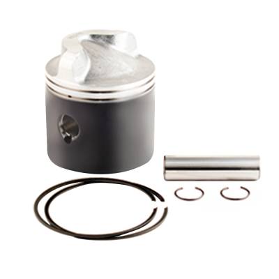 Rareelectrical - Standard Bore Piston Kit With Rings Compatible With 1977-1989 Chrysler Force Inline 4-Cylinder
