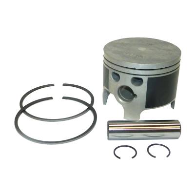 Rareelectrical - Port Side Standard Bore Piston Kit With Rings Compatible With 2003-2012 Mercury Mariner V6 2.5L
