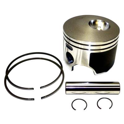 Rareelectrical - Starboard Side .020 Over Piston Kit With Rings Compatible With 2004-2012 Johnson Evinrude V6 E-Tec