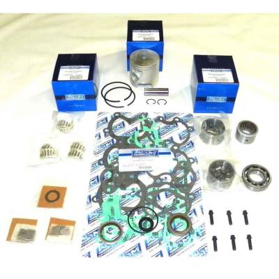 Rareelectrical - Powerhead Rebuild Kit Compatible With 1991-1997 Mercury Mariner Outboard 821368A2 50Hp 50 60 Hp