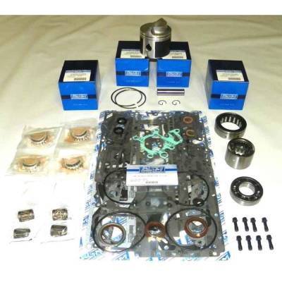 Rareelectrical - Powerhead Rebuild Kit Compatible With J/E 100 110 115 135 140Hp V4 Cross Flow 2-Stroke Outboard