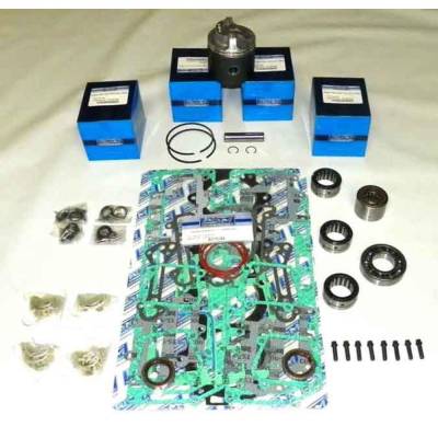 Rareelectrical - Powerhead Rebuild Kit Compatible With Chrysler/Force 120Hp 4-Cyl Bottom Guided 2-Stroke Outboard