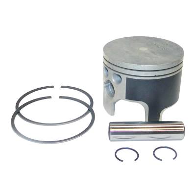 Rareelectrical - Starboard Side .015 Over Piston Kit With Rings Compatible With 2003-2012 Mercury Mariner V6 2.5L