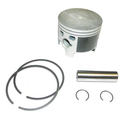 Rareelectrical - Port Side .010 Over Piston Kit With Rings Compatible With 2000-2012 Mercury Mariner V6 Dfi Optimax