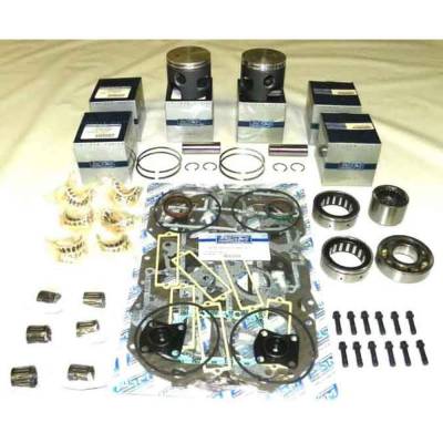 Rareelectrical - Powerhead Rebuild Kit Compatible With J/E 200 225Hp V6 Small Bore Looper 2-Stroke Outboard 3.510"