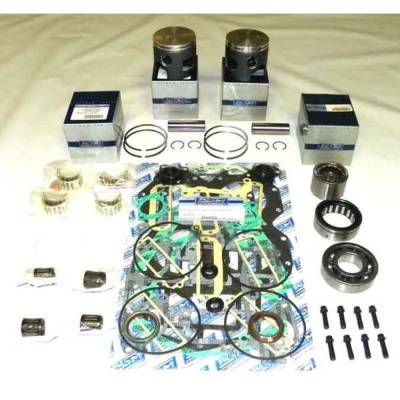 Rareelectrical - Powerhead Rebuild Kit Compatible With J/E 120 140Hp V4 Small Bore Looper 2-Stroke Outboard 3.500"