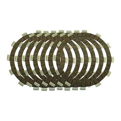 Rareelectrical - New Clutch Friction Plate Set Compatible With 1981-2000 Kawasaki Mojave 250 Klt 200 250 Atv