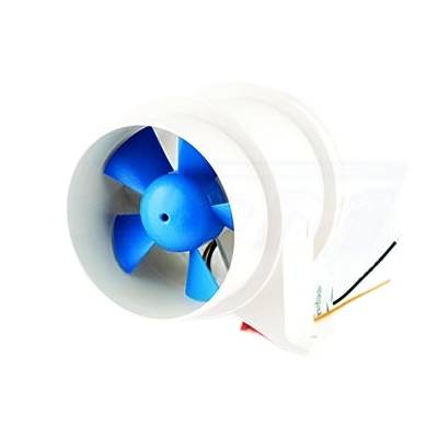 Rareelectrical - 4 Inch Marine Inline Blower Fan Compatible With Rule Model 240 12V Dc 235 Cfm Bilge Ventilation